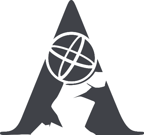 Atlas Recruitment A and Globe Logo