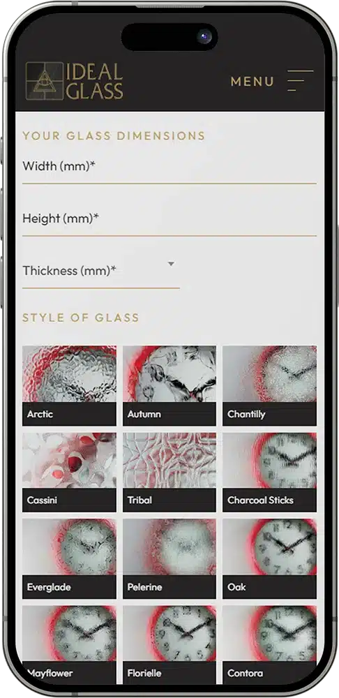 Ideal Glass Mobile Mockup