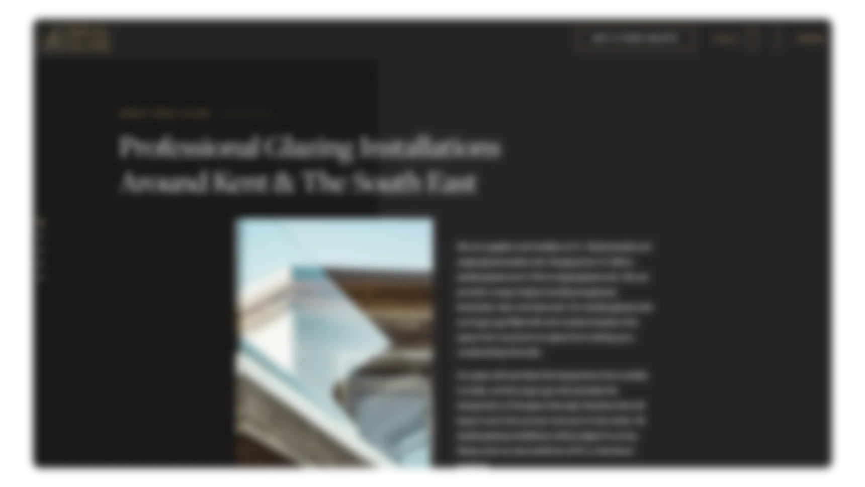Ideal Glass Website Blur 1